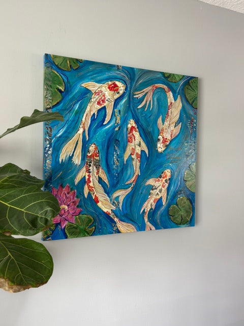 Original mixed media artwork collection by Rita Irvin