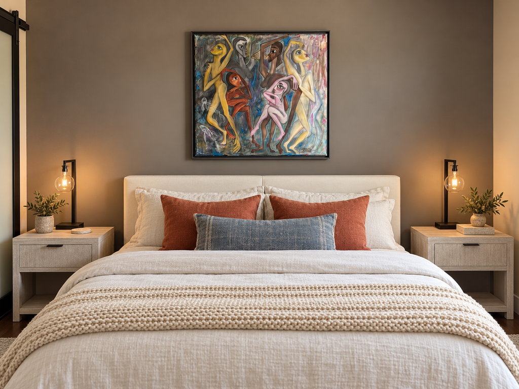 Shared Current - Original Mixed Media Painting | Rita Irvin
