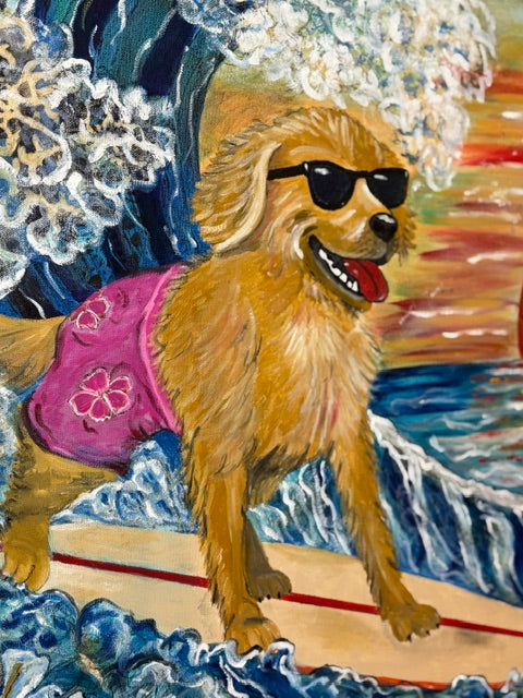 Local Legend — Original Mixed Media on Canvas | Rita Irvin