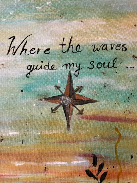 Local Legend — Original Mixed Media on Canvas | Rita Irvin