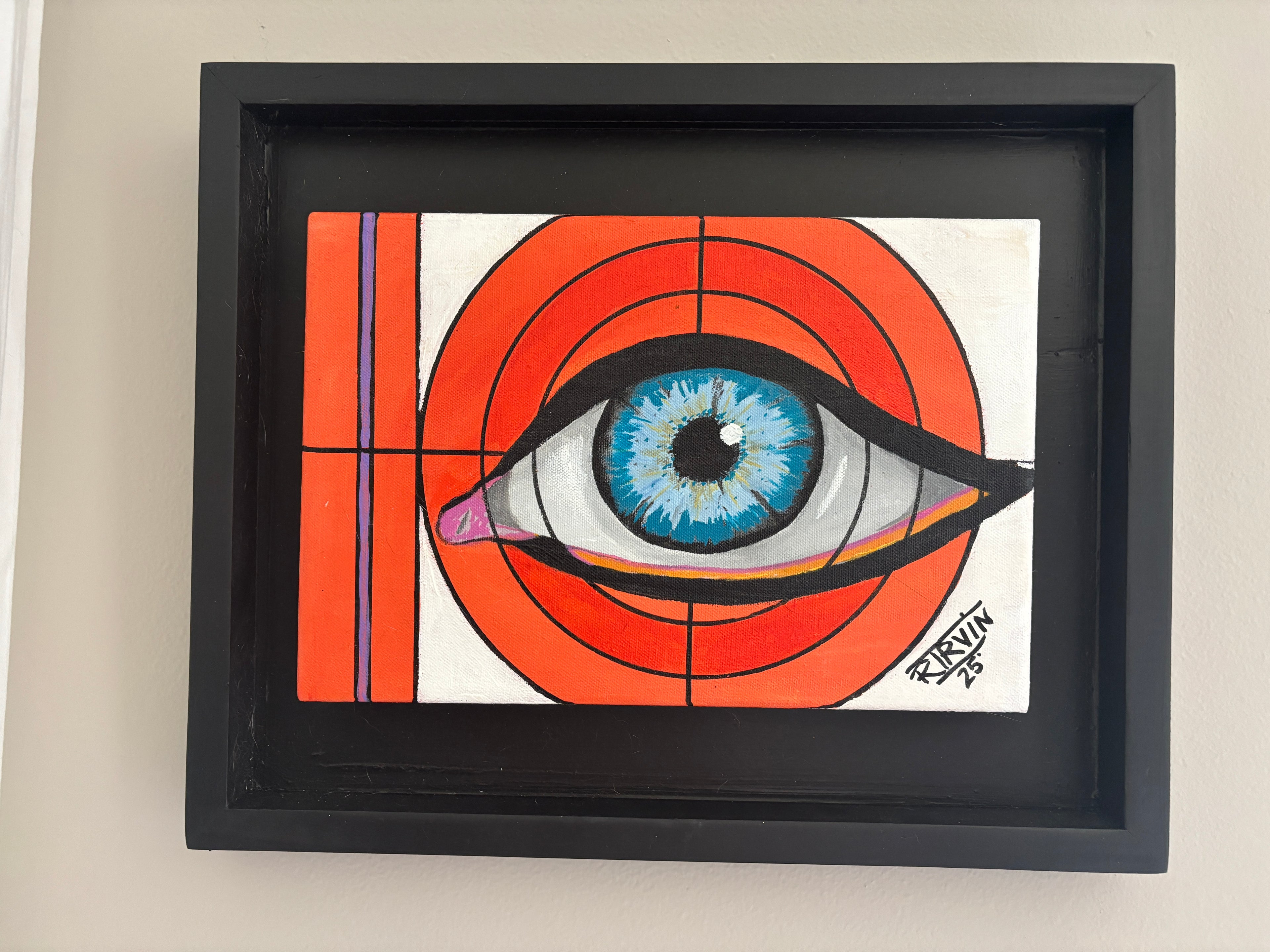 Targeted Vision - Original Acrylic on Canvas | Rita Irvin