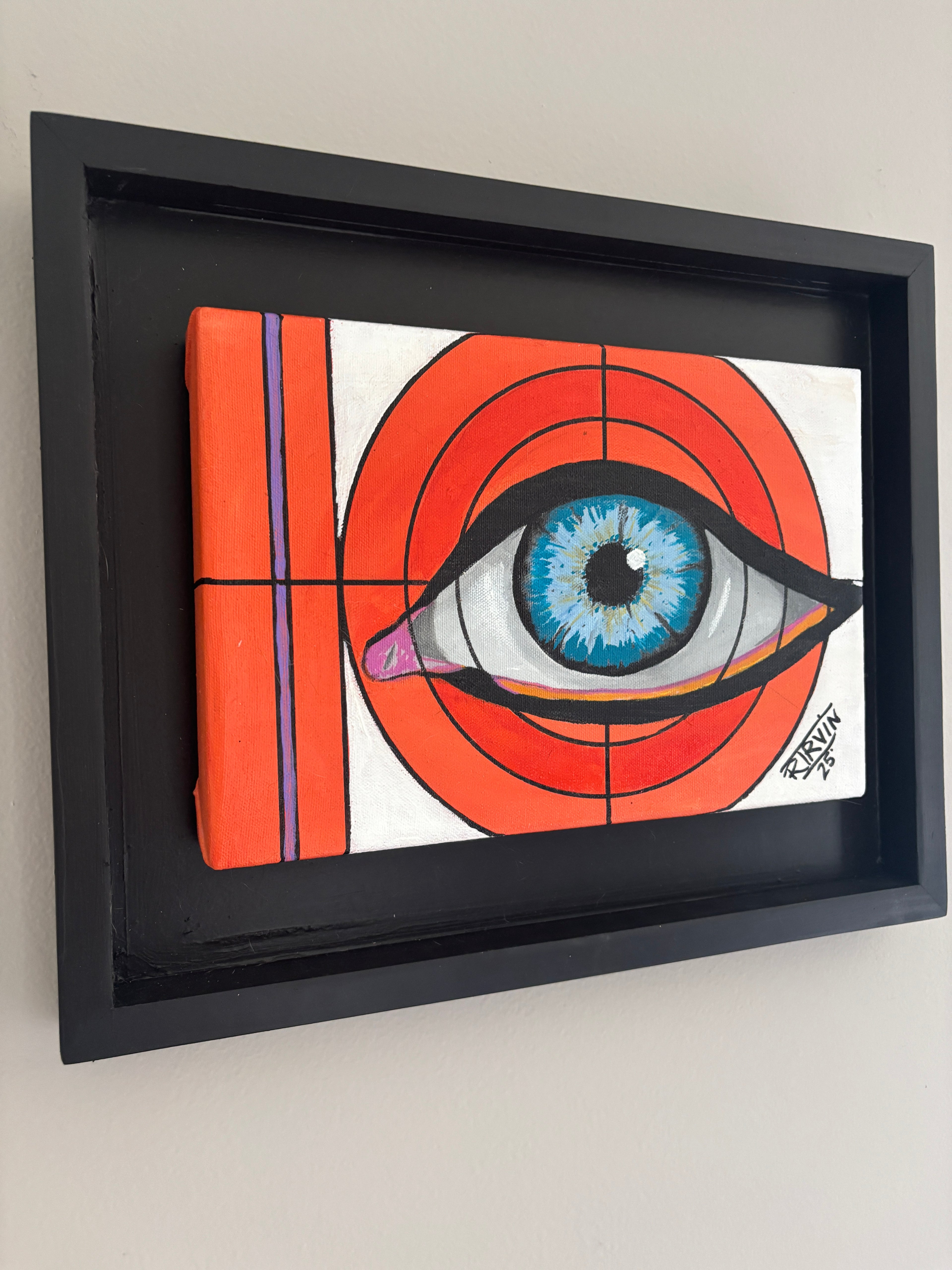 Targeted Vision - Original Acrylic on Canvas | Rita Irvin