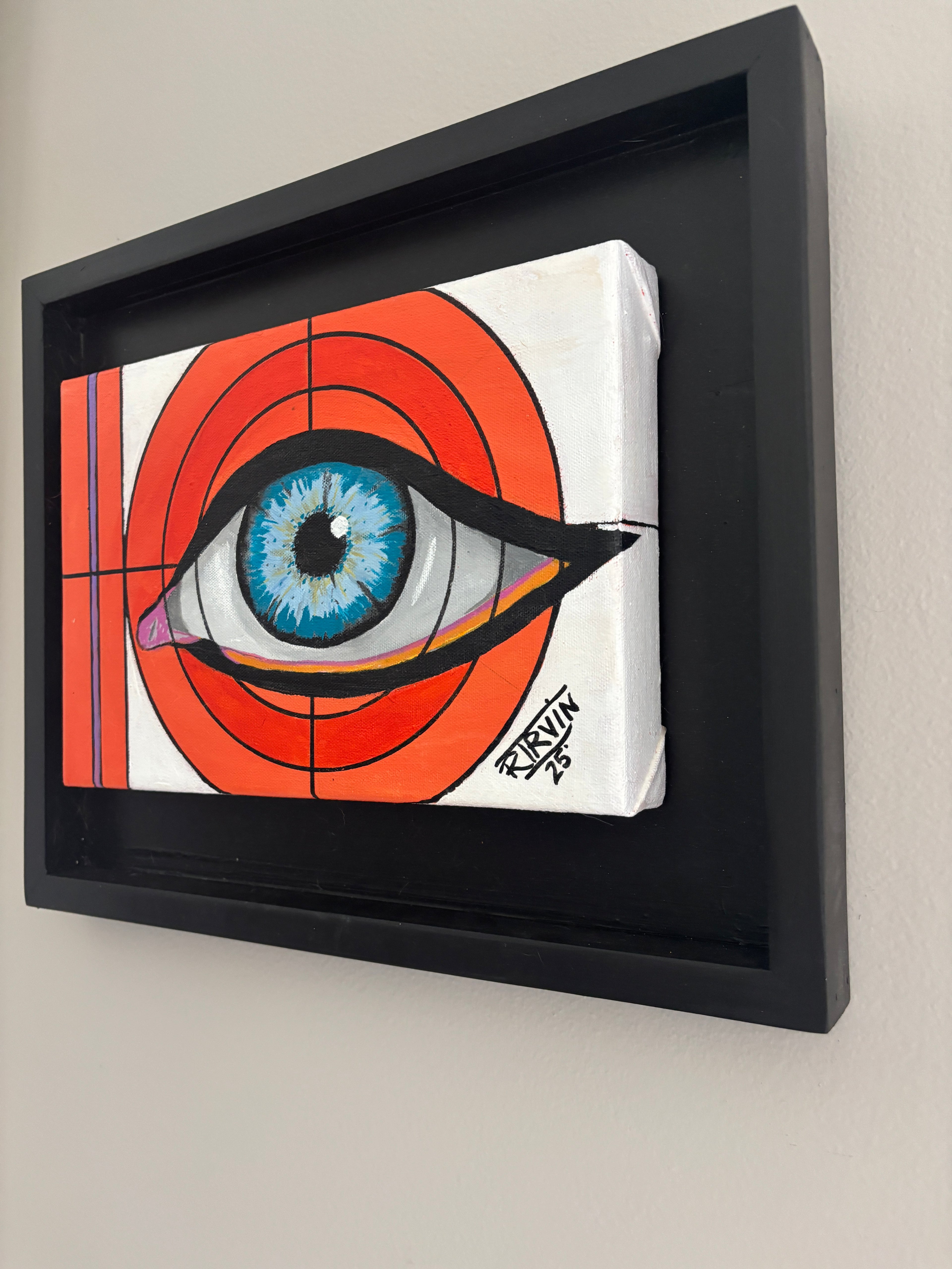 Targeted Vision - Original Acrylic on Canvas | Rita Irvin