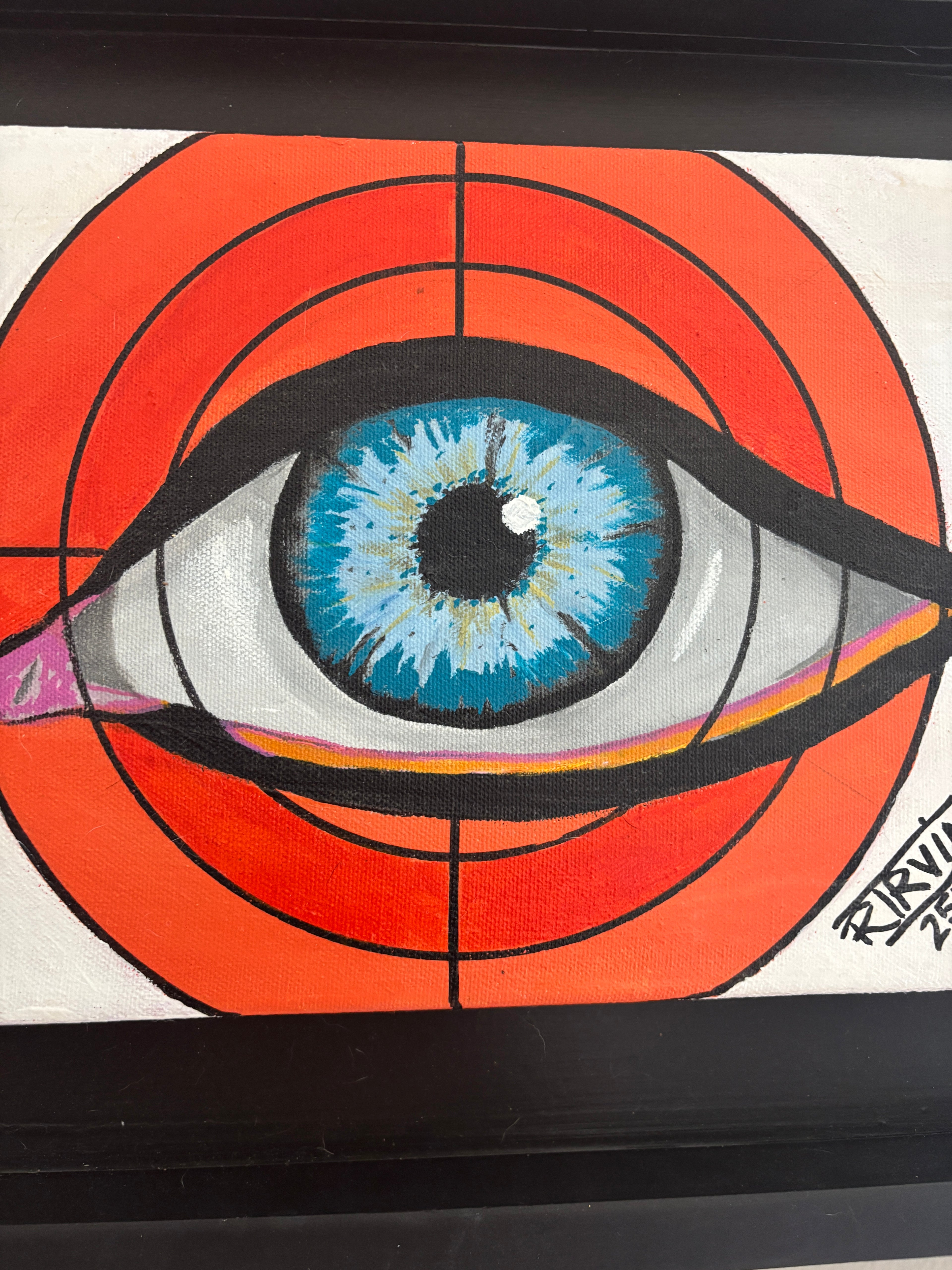 Targeted Vision - Original Acrylic on Canvas | Rita Irvin