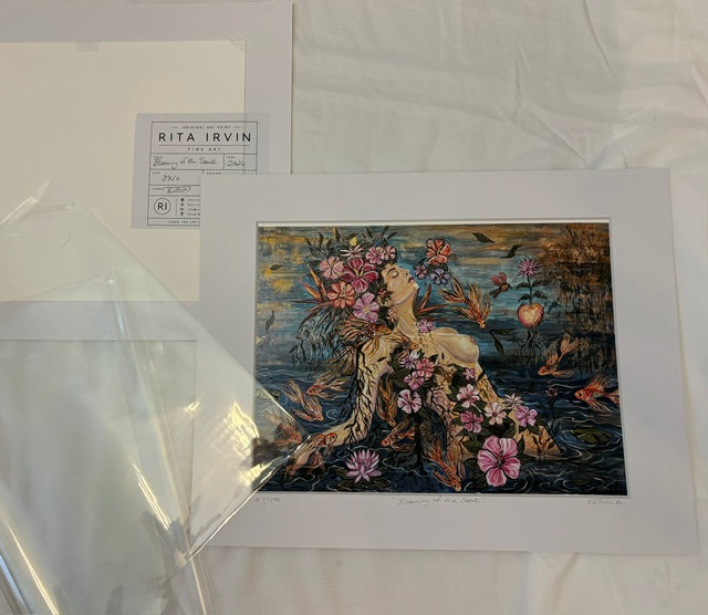 Blooming of the Soul - Signed Fine Art Print | Rita Irvin