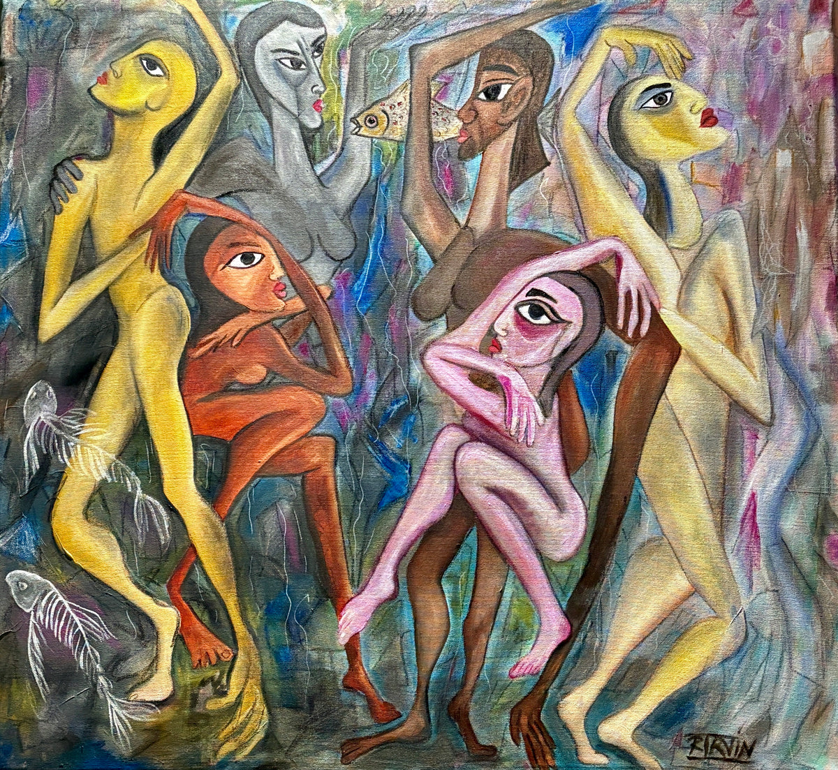 Shared Current - Signed Fine Art Print | Rita Irvin