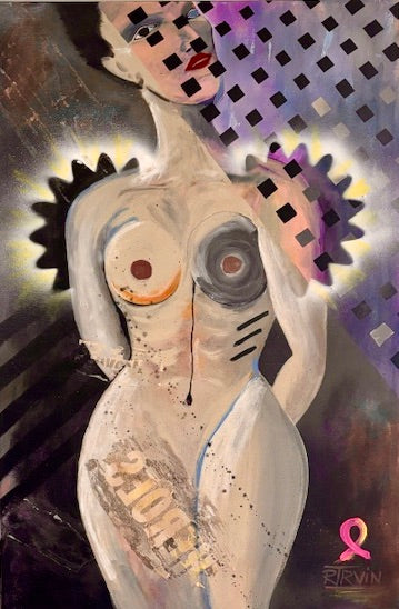 Reassembled Women notecard